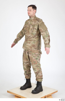  Photos Army Man in Camouflage uniform 10 Army Camouflage a poses whole body 0003.jpg